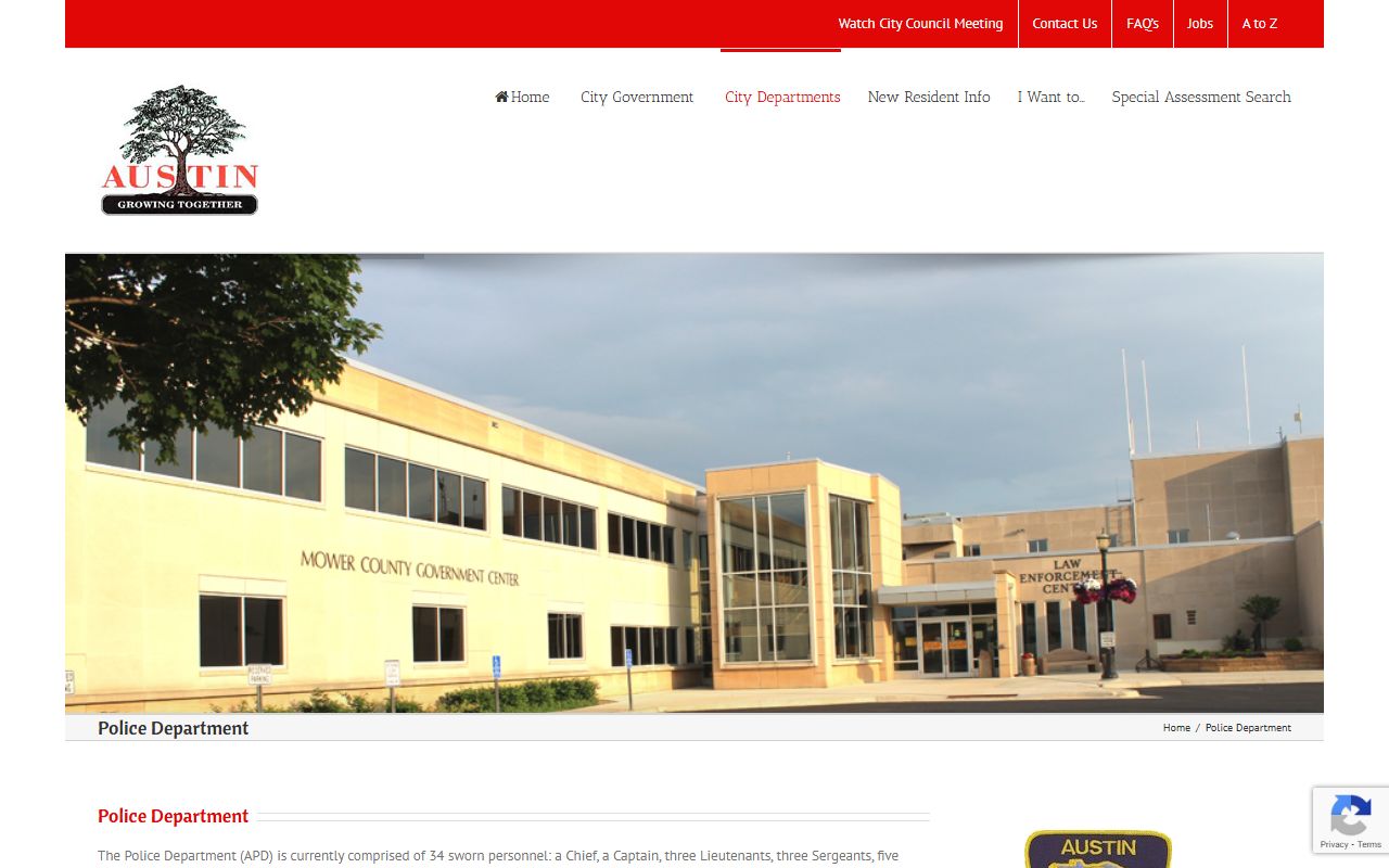 Austin Police Department Website - Austin People Search