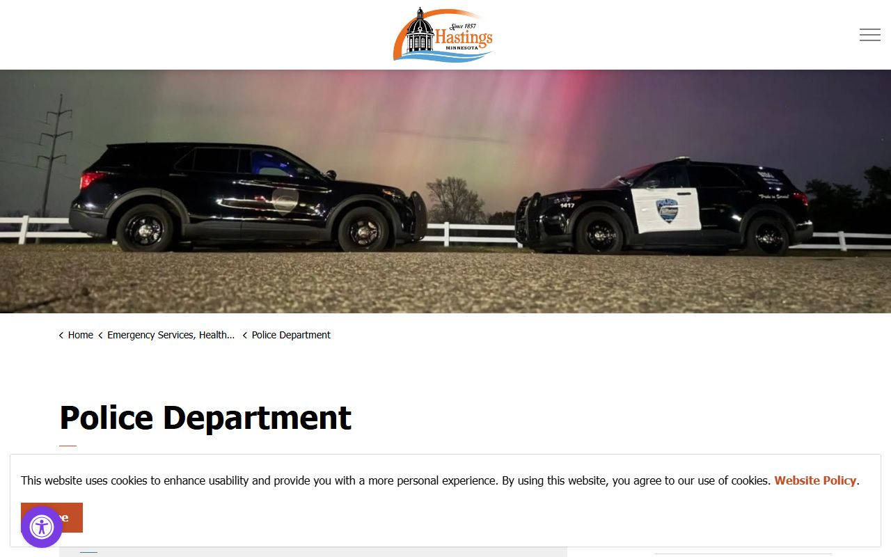 Hastings Police Department Records - Hastings People Search