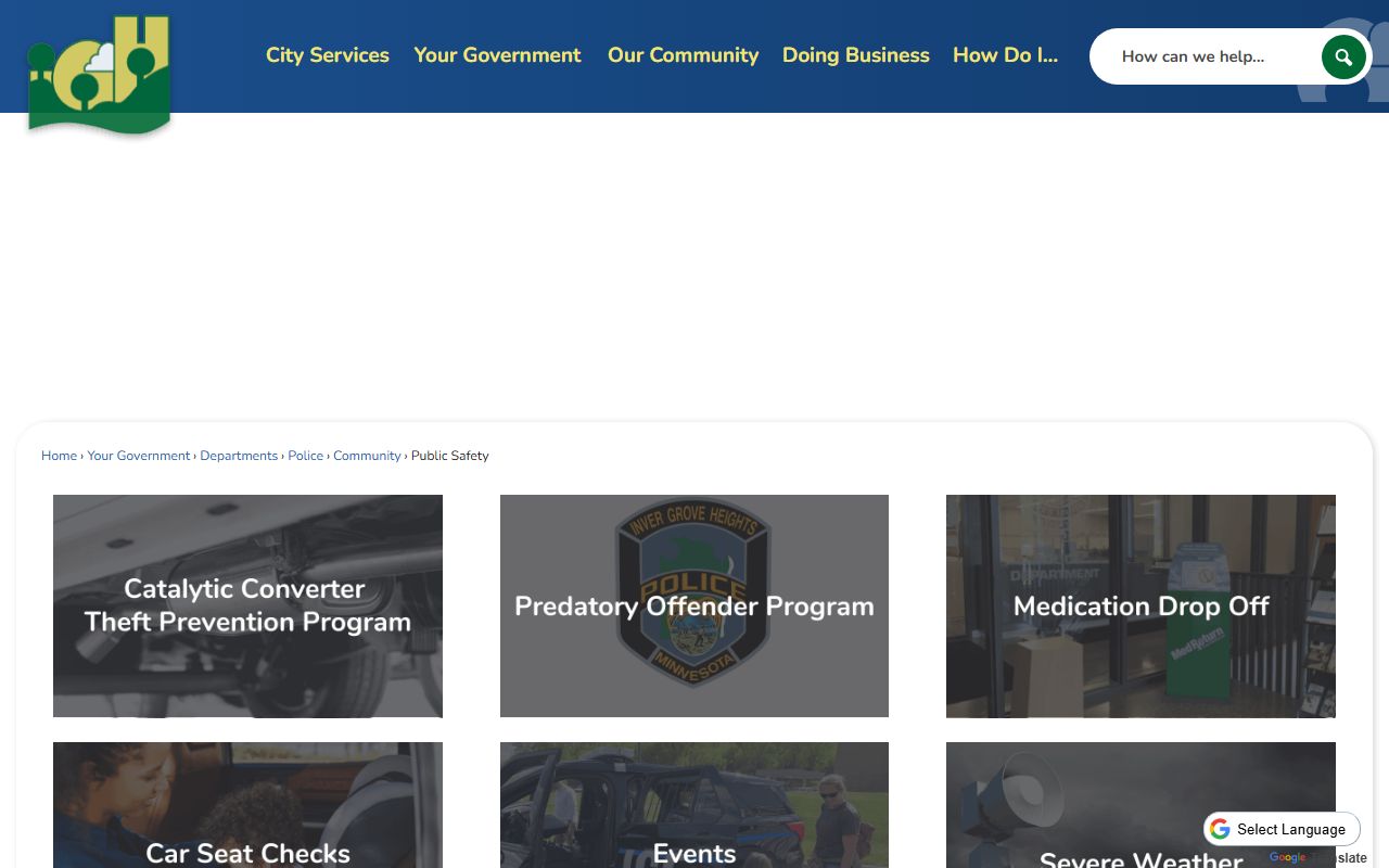 Inver Grove Heights Police Department - Inver Grove Heights People Search