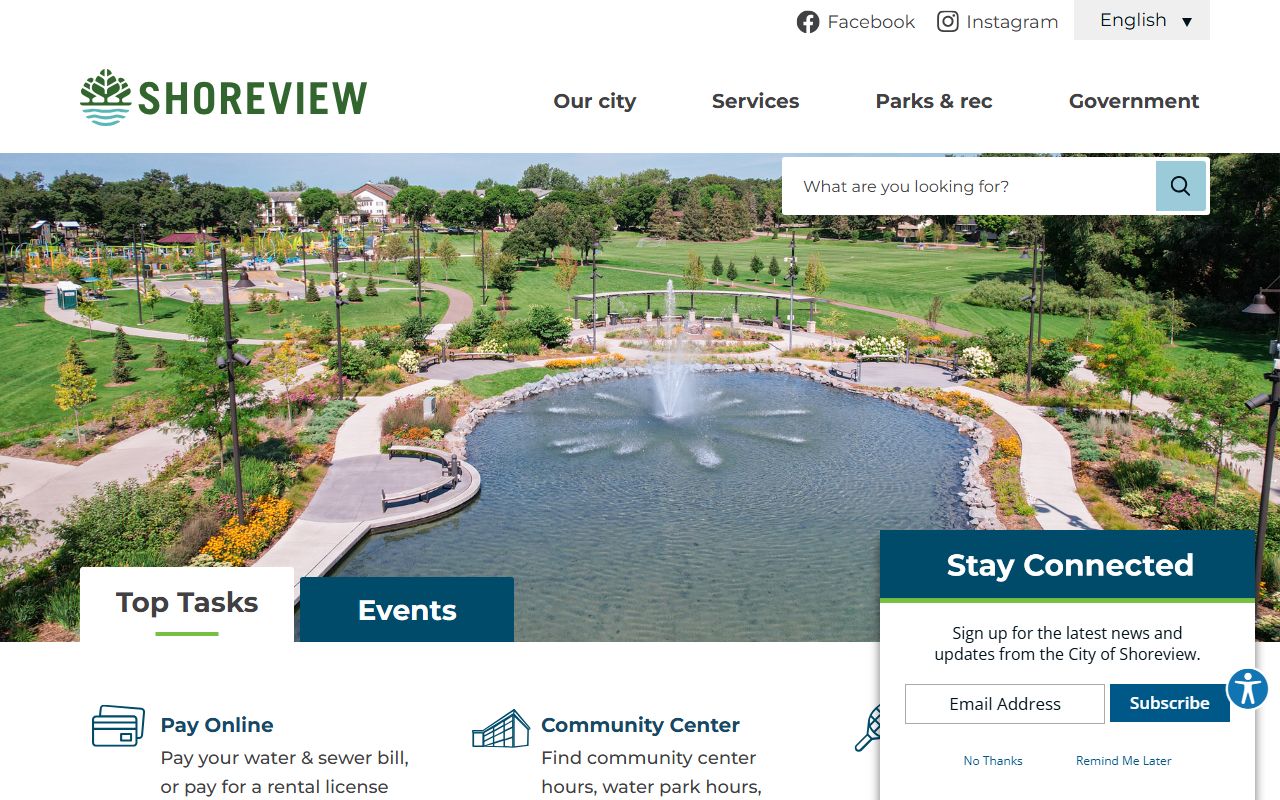 City of Shoreview Official Website - Shoreview People Search
