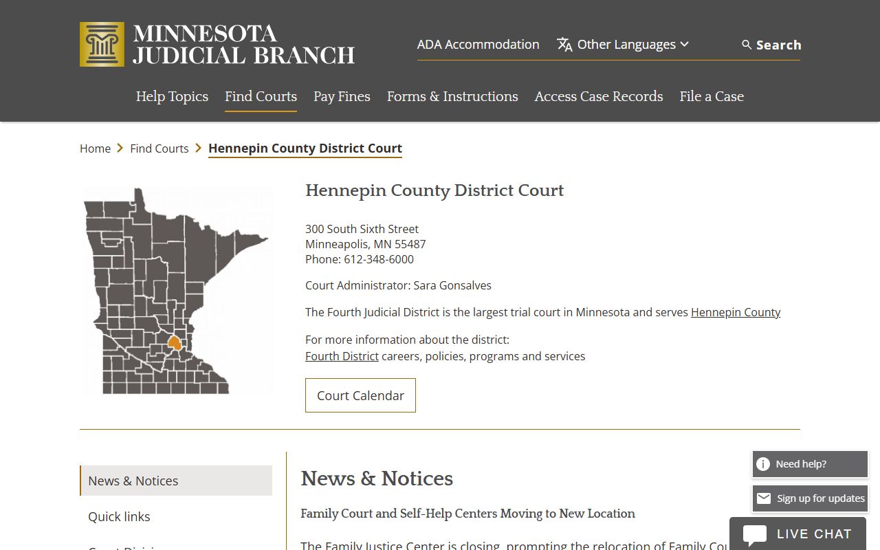 Hennepin County People Search - Hennepin County District Court Court Records